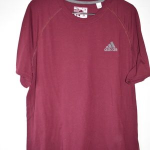 Adidas short sleeve dry fit shirt